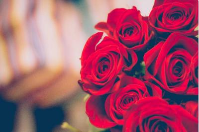 情人节就送玫瑰花哦